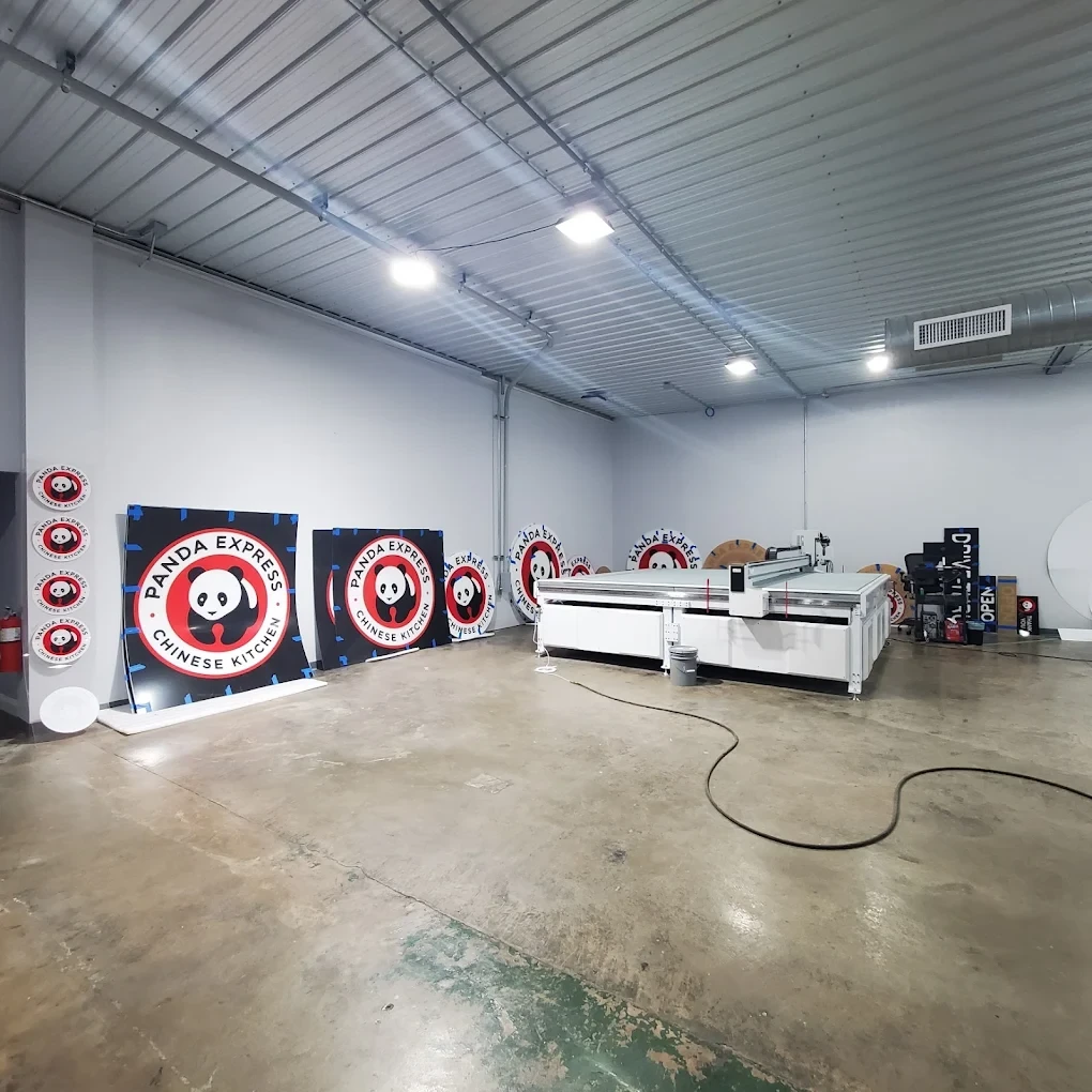 Precision Routing & Cutting - Shape It. Sculpt It. Deliver It: Through-cut or 3D routed signage up to 2" thick — ideal for dimensi - Allen Black Sign Co manufacturing