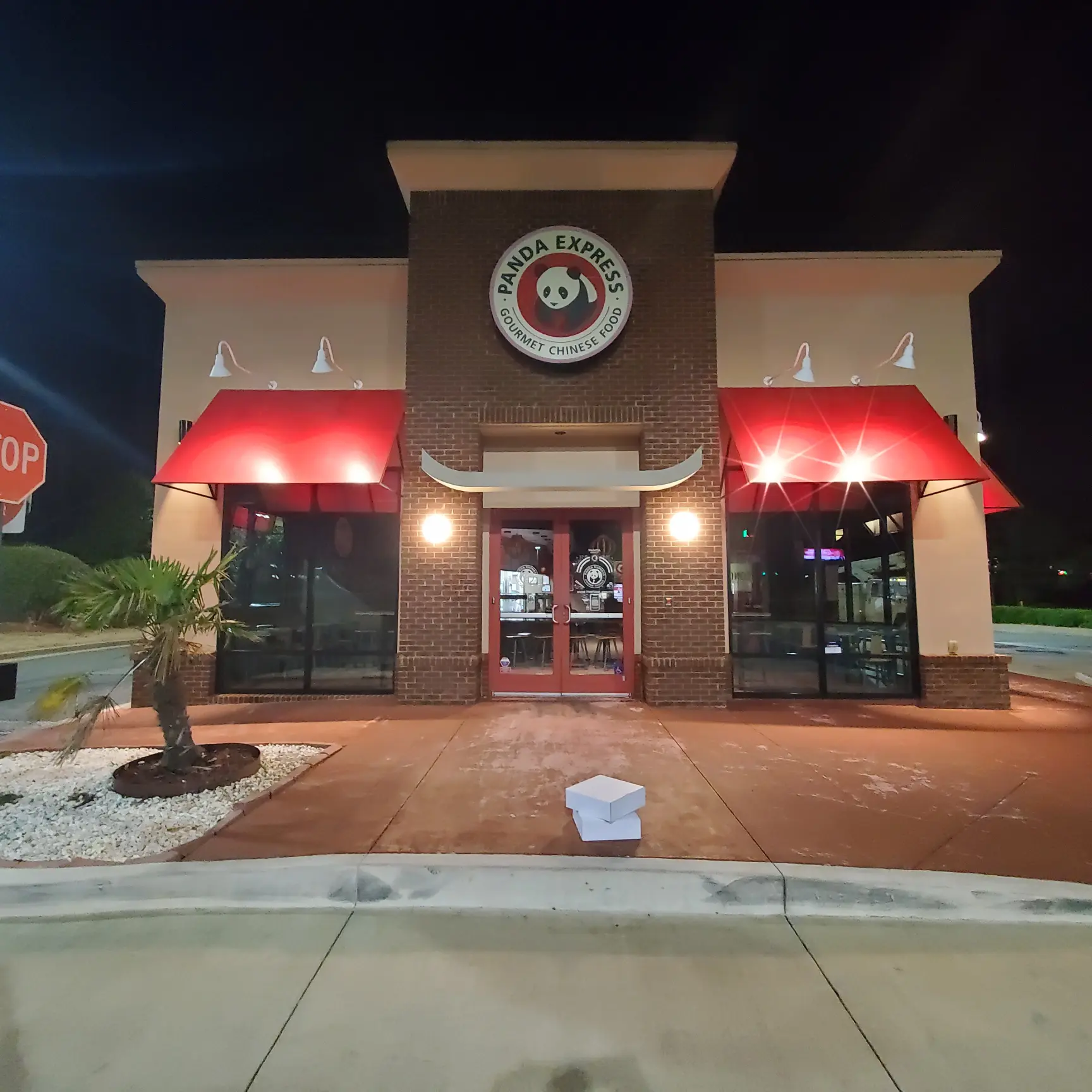 Lockup & Monument Refurbish, Retrofit, Repower, & Reface - Commercial LED sign installation - Panda Express #1249 - Allen Black Sign Co